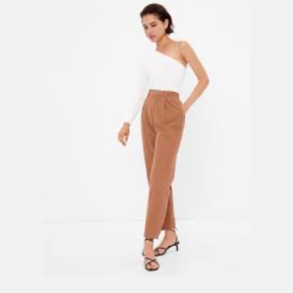 Gap high rise tapered corduroy pants size 8 - Picture 3 of 5